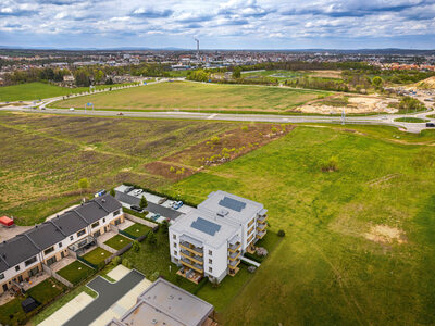 Vizualizace exteriéru bytového domu Šroubárenská - Rondo