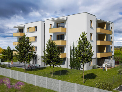 Vizualizace exteriéru bytového domu Šroubárenská - Rondo