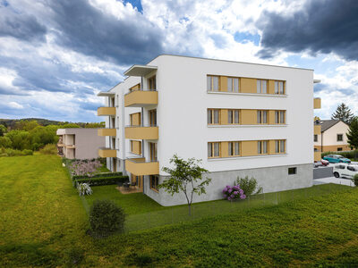 Vizualizace exteriéru bytového domu Šroubárenská - Rondo